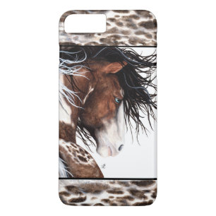 Majestic Pintaloosa Horse van BiHrLe iPhone Case