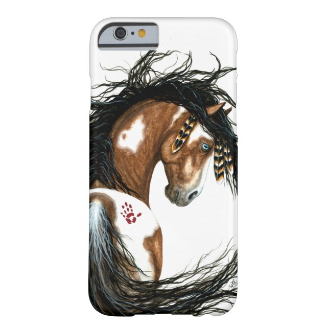 Majestic Pinto Horse iPhone 6 Hoesje (Achterkant)