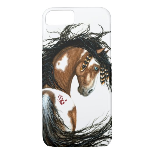 Majestic Pinto Horse iPhone 7 Hoesje (Achterkant)