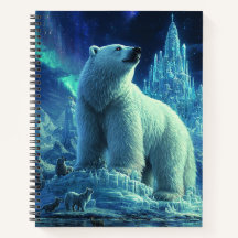Majestic Polar Bear Notebook