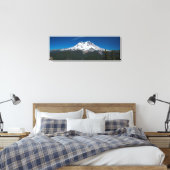 Majestic Rainier Panorama Canvas Afdruk (Insitu (Slaapkamer))