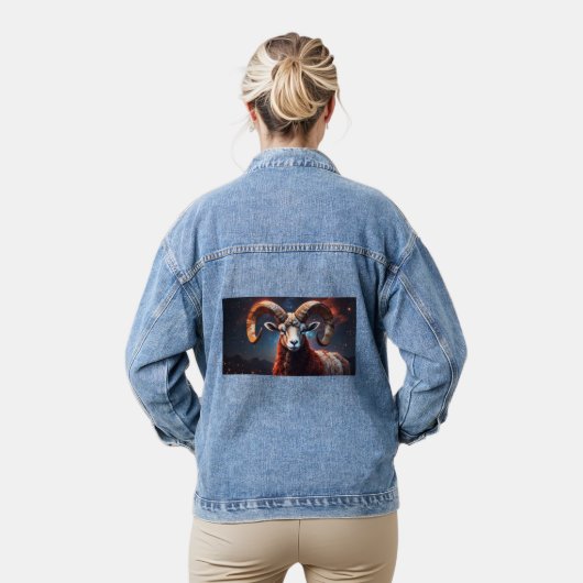 Majestic Ram Denim Jas Denim Jacket (Model)