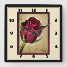 Majestic Red Roses on Brownish Background