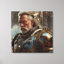Majestic Regal King Stretched Canvas