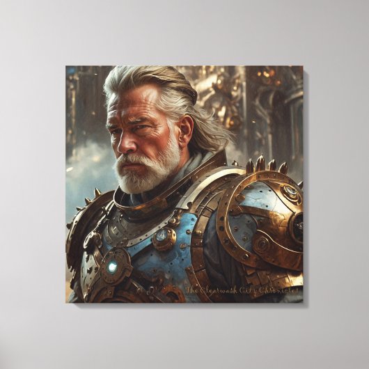 Majestic Regal King Stretched Canvas (Voorkant)