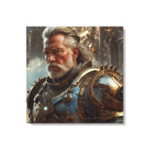 Majestic Regal King Stretched Canvas