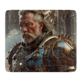 Majestic Regal Steampunk King Cutting Board Snijplank