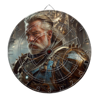 Majestic Regal Steampunk King Dartboard Dartbord