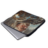 Majestic Regal Steampunk King Electronics Bag Laptop Sleeve (Voorkant onderkant)