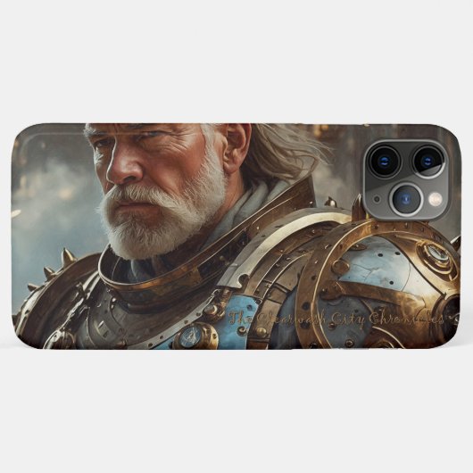 Majestic Regal Steampunk King iPhone hoesje (Achterkant (horizontaal))