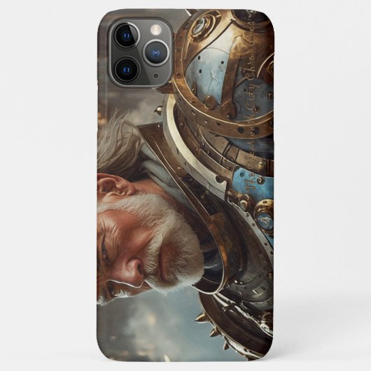 Majestic Regal Steampunk King iPhone hoesje (Achterkant)