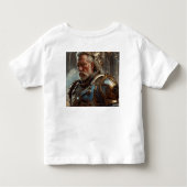 Majestic Regal Steampunk King Peuter T-shirt (Achterkant)