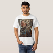 Majestic Regal Steampunk King T-shirt (Voorkant volledig)