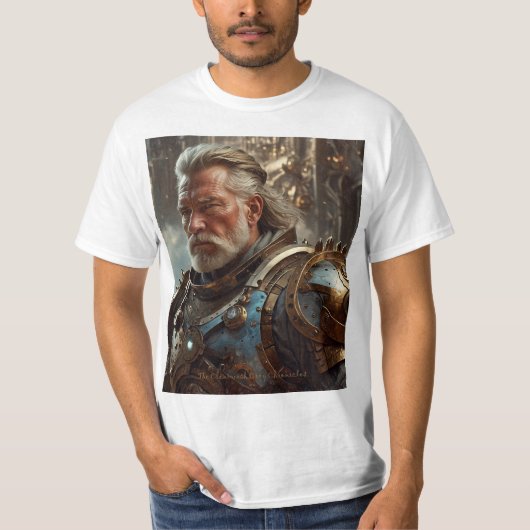Majestic Regal Steampunk King T-shirt (Voorkant)