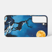 Majestic Reindeer by Moonlight Phone Case -Samsung Samsung Galaxy Hoesje (Achterkant horizontaal)