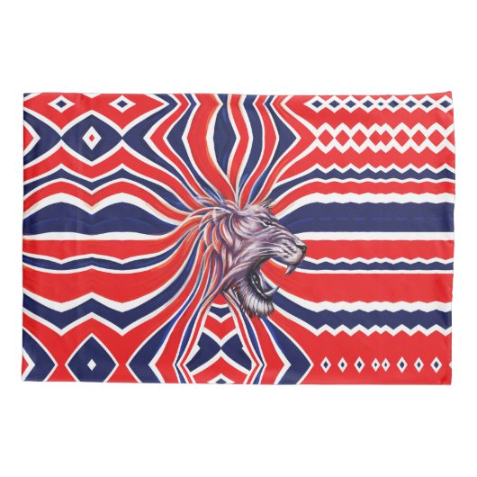 Majestic Roar Kussensloop (Achterkant)