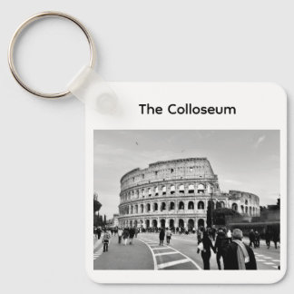 Majestic Roman Colosseum: Iconic Sunset Architectu Sleutelhanger