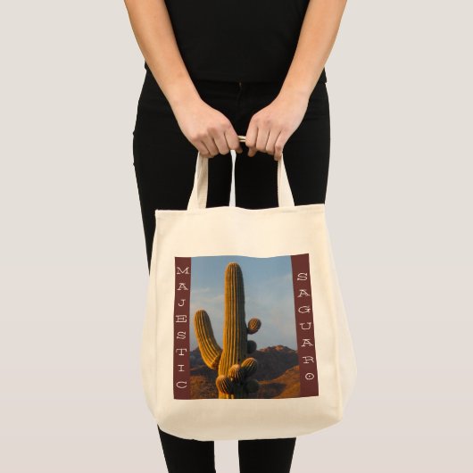Majestic Saguaro - Organic tas (Voorkant (product))