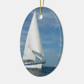Majestic Sail Ornament (Links)