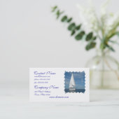 Majestic Sail Visitekaartjes (Staand voorkant)