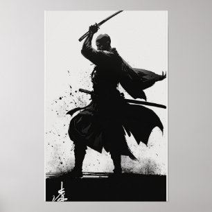 Majestic Samurai Warrior Poster