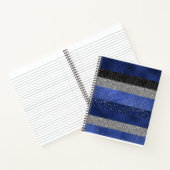 Majestic Sapphire Glam Notitieboek (Binnen)