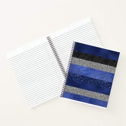 Majestic Sapphire Glam Notitieboek (Binnen)