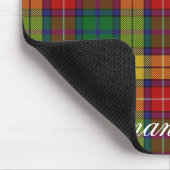 Majestic Scottish Clan Buchanan Tartan Muismat (Hoek)