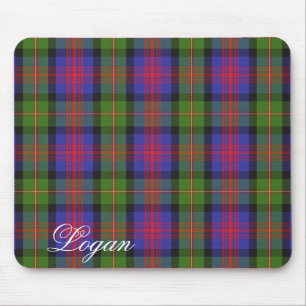 Majestic Scottish Clan Logan Tartan Muismat