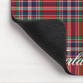 Majestic Scottish Clan MacFarlane Tartan Muismat (Hoek)