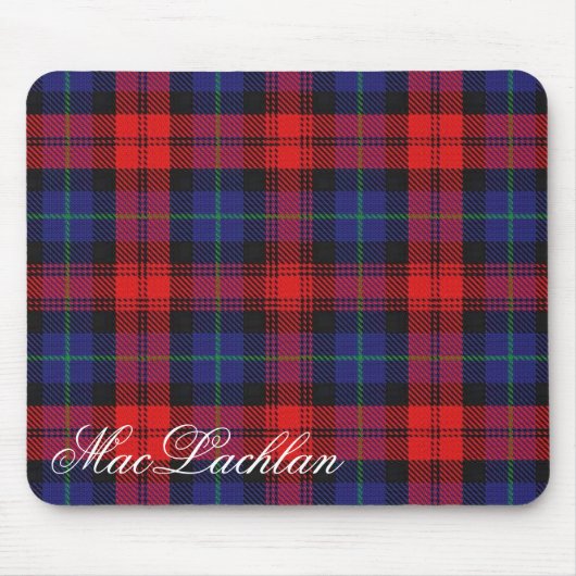 Majestic Scottish Clan MacLachlan Tartan Muismat (Voorkant)
