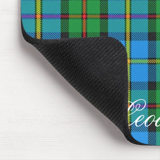 Majestic Scottish Clan MacLeod of Harris Tartan Muismat (Hoek)
