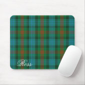 Majestic Scottish Clan Ross Tartan Muismat (Met muis)
