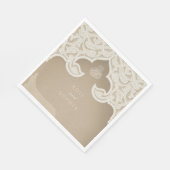 Majestic Scrolls Gepersonaliseerde Islamitische br Servet (Hoek)