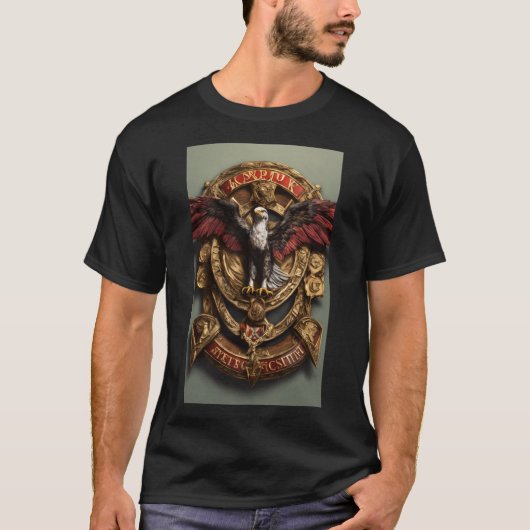 Majestic Sentinel: De havik in de vlucht T-shirt (Voorkant)
