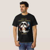 Majestic Shih Tzu: Nationaal rasdier T-shirt (Voorkant volledig)