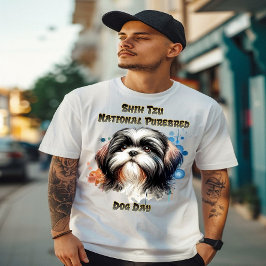 Majestic Shih Tzu: Nationaal rasdier T-shirt