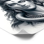 Majestic Shiva – De kosmische beschermer Poster (Hoek)