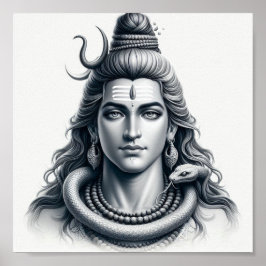 Majestic Shiva – De kosmische beschermer Poster
