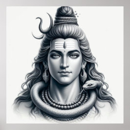 Majestic Shiva – De kosmische beschermer Poster