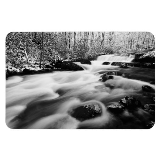 Majestic Smoky Mountains Waterfall Magneet (Horizontaal)