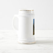 Majestic Sneeuw bedekt Mount Rainier Bierpul (Voorkant links)