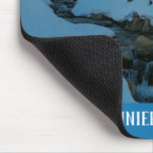 Majestic Snowbound Mt. Rainier Muismat (Hoek)