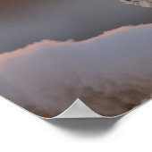 Majestic Snowy Owl op een boomtak Poster (Hoek)