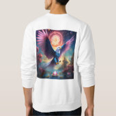 Majestic Soar Crystal Eagle Spirit Tee shirt (Achterkant)