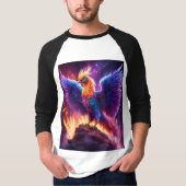 Majestic Soar - Eagle-geïnspireerd grafisch T-shir T-shirt (Voorkant)