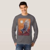 Majestic Soar: Eagle Vision T-shirt (Voorkant volledig)
