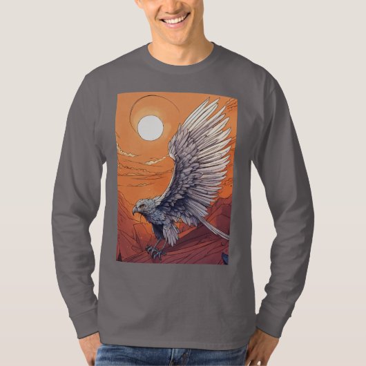 Majestic Soar: Eagle Vision T-shirt (Voorkant)