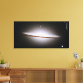 Majestic Sombrero Galaxy Hubble Telescope 2004 Canvas Afdruk (Insitu (Woonkamer))