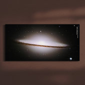 Majestic Sombrero Galaxy Hubble Telescope 2004 Canvas Afdruk